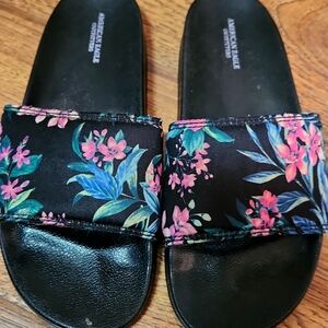 American Eagle Women's Sandals Black Size 7